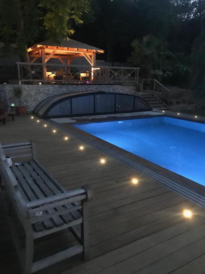 לה קווארד-סור-מר La Maison De La Dune - Chambres Climatisees - Jacuzzi 1Ere Seance Offerte - Piscine Chauffee Avec Abri Amovible - Plage Situee A 200M, Acces Direct Par Le Bois מראה חיצוני תמונה